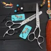 Kumiho japońskie nożyczki do włosów Profesjonalny opatrunek z dużym cięciem śrubami łożyskowymi i przerzedzeniem 220317