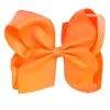 1 liens 6 pouces Big Grosgrain Ribbon Solid Hair Bows With Clips Girls Kids Hair Clips Headwear Boutique Hair Accessories244L357K4102252