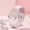 Reloj clásico para mujer, correa de cuero analógica, relojes redondos de cuarzo, reloj de pulsera minimalista, relojes de pulsera elegantes para mujer, relojes de moda Montre de luxe Color5