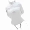 흰색 망명 스트레이트 재킷 COME S/M L/XL BODY HARNESS 구속 암바인더 L220801