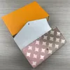 Vrouwen Sarah Long Wallets Spring in de stadsgradiënt Handtas Classic Flower Luxurys Designers Bag Dames Travel Wallet Coin Purse met originele doos