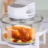 Smart Visual Air Fryers Machine Huishouden 12L Grote capaciteit Elektrische friet Frites Machine Lichtgolf Oven2718