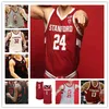 Chen37 Custom College Basketball Stanford Jerseys Harrison Ingram Jaiden Delaire Maxime Raynaud Spencer Jones Michael O'Connell Noah Taitz Isael