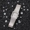 Luxe volledig diamanten horloge vierkante gouden horloges Designer dameshorloge mode-polshorloges