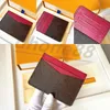 New style Genuine Leather Holder Luxurys M60166 Designers Fashion handbag free Women's men Coin Card Holders Multiple Lambskin Mini Wallets Key Purse Pocket