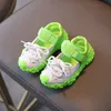 Baby flickor pojkar casual skor sommar spädbarn småbarnskor mesh andningsbar student sneaker barn sportskor barn sandaler 220805