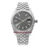19 Stil hochwertige automatische Männer Watch Uhren 41 mm Stahl 18K Roségold Wimbledon Römisch -Zifferblatt Watch 126331343k