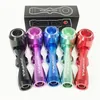 Aluminium alloy metal pipe 4" Glass tube portable Prometheus pipes wholesale