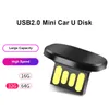 كابلات الكمبيوتر موصلات السيارة USB2.0 Mini Flash Disk Pendrive Auto SuV Music Music Video USB Drive TV Memory Stick