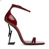 Женщины Haute Dautons Fte Fashion Brivet Dance Nouveaux Shoes Sexy High Heel Lady Mariage Chaussures Grande Taille 34-43 Mkjj13287