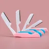 Professionell Trimmer Safe Blade Shaping Knife Eyebrow Blades Face Hair Removal Scraper Shaver Makeup Beauty Tools 5st