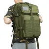 50L 1000D Nylon Impermeável Trekking Fishing Hunting Backpack Backpack Outdoor Milhas Militares Mochilas Táticas Campo de Esportes Táticos 220714