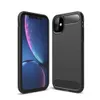 Przypadki telefonów z włókna węglowego dla iPhone 13 11 12 Pro Mini X XR XS Max 6 6 6S 7 8 Plus Cover dla Samsung S21 S20 Ultra S10 S9 S8 Uwaga 20 10 9 DHL Statek