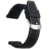 Watch Bands Silicone Watchband 22mm Band Accessories Strap Rubber Bracelet Belt Waterproof 2022 High Quality Hele22