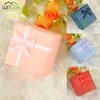 Bangle Ring Earring Present Box 4x4x3cm Mini Multicolor Bowknot Gift Boxes Necklace Jewelry Storage Cases 220704
