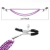 NXY SM Sex Adult Toy y Slave Adjustable Nipple Clamps Bikini Bralette Chain for Women Fetish Teasers Breast Clit Sensual Bondage 1217