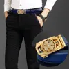 Cinture di alta qualità girevole bianca fibbia per cintura designer uomo business di lusso in pelle jeans strass metallo cinture Emel22