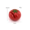 Cute Tomato Shaped Knife Sharpener Anti-skid Poratable Kitchen Fruit Knife Sharpener Safe Sharp Kitchen Gargets