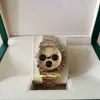 Excellent Watch Vintage 38mm Yellow gold Cosmograph Paul Newman Ref.6263 Chronograph Asia ETA 7750 Movement Hand-winding Mechanical Mens Watches