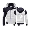 Herrtröjor tröjor herrar abarth skorpion casual tryckjackor högkvalitativa hoody fleece bomull zip up college coatmen's