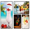 10cm Longth Bar outils Papier Cocktail Parasols Parapluies Boissons Picks Mariage Événement Fête Fournitures Vacances Cocktail Garniture Titulaires