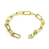 Pulseiras de aço inoxidável de aço inoxidável de 7 mm de largura de lagosta da cadeia cuba pulseira pulseira para masculino/fêmea Bangles Bangles Jewelry Link