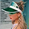 Colors Summer Women Men Color Transparent Empty Top Plastic PVC screen Sun Cap Golf Party Sport Tennis Hat 220617