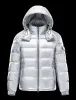 Мужская дизайнерская куртка Зимняя теплая ветрозащитная пуховая блестящая матовая модель Пара Модель Новая одежда Шапка Съемная Азиатский размер
