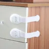 10pcs/lot baby Safety Protector Child Cabinet Locking Multi Function Plastic Locks Protection Children Locking for Doors Drawers 220707