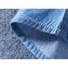 Schinteon Весна осень мужчины джинсовая тонкая рубашка с длинным рукавом мягкий 100% хлопок два кармана тонкий легкий эластичный джинсы ковбоя 4XL 220401