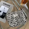 Leopard Print Cosmetic Bag Korean Women Pouch Large Capacity Female Travel Make Up Storage Bag Beauty Cases