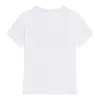 Wholesale Party Supplies Sublimation White T-shirt Heat Transfer Blank Bleach Shirt fully Polyester tees US Sizes for Men Women Kid