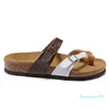 2022 Birks Designer Men Sandals Sandals Arizona Gizeh unisex kapcie caliente verano flip flip flops hombres majeres slowarki plażowe mody na zewnątrz 2023