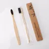 1 -stc milieuvriendelijke tandenborstel bamboe tandenborstels herstelbare draagbare volwassen houten zacht tandenborstel voor thuisreis hotelbenodigdheden
