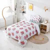 Bedding Sets Pink Cake Cartoon Cute Style Children's Kids Boys Girls Comforter Cover Bed Lining Duvet Covers