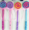 Utomhusspel Lyser upp blinkande Lollipop Wand Led Glow Stick Funny Halloween Christmas Hen Club Party Accessory Kids Girl 2023