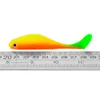 hot 4 color Soft Plastic Swimbait Paddle Tail Shad Lure Soft Bass Shad Bait Shad Minnow Paddle Tail Swim Bait for Bass Trout Walleye Crappie 8.8cm 4.5g K1644