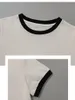T-shirts pour femmes Colon de coton Couleur de bande dessinée personnage Imprimé O-Colon Seck Short Dames Sweet Casual Casual Tee Tee 2022
