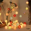 Party Decoration Year 2023 Noel 3M 20 LED Christmas Ornaments Balls String Lights Garlands Tree Decorations For Home DIY Navidadparty Partyp