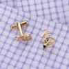 Nome lettera personalizzato gemelli di gioielli da uomo personalizzano nomi i collegamenti per cuffi pulsanti iniziali lettere sposo per cufflink di nozze 22573368