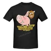 T-shirt da uomo Seven Deadly Sins Sir Pig Captain Of Scraps Smaltimento T Shirt Abbigliamento Harajuku Maglietta grafica streetwear in cotone a maniche corte