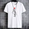 Men's T-Shirts 2022 Summer Pure Cotton Tops Tee Shirt for Men Printed Casual Funny Male Plus Size Tops T Shirt Slim Fit Clothing Y220630