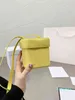 Дизайнер- Ремешок Box Boak Роскошный плечевой стеганый узор Cross Body Mini Натуральная кожа Косметика Тщеславие Сумки Кошельки