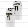 A3740 Custom Purdue Boilermakers 2021-22 NCAA College Basketball Jersey Zach Edey Caleb Furst Sasha Stefanovic Eric Hunter Jr. Trey Kaufman-Renn