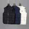 22SS Classic Designer Down Vest Parkas för herrkvinnor Jacka västar med bokstäver vinter 4 färger varma ärmlösa jackor rockar streetwear högkvalitativ kappa