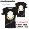 Гвинея футболка DIY Бесплатное название номера мужчин, женщины, Джокер, лицо, мода, не шея, летняя мужская одежда 220616