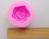 Bloom floreale a forma di rosa a forma di fondente silicone sapone 3d cupcake stampo cupcake gelatina caramelle decorazioni da forno stampi 220815