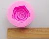 Flower Bloom Rose Shape Silicone Fondant Soap 3D Cake Mold Cupcake Jelly Candy Chocolate Decoration Baking Tool Moulds 220815