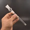 Glass Pipe Downstem Adapter 14mm 18mm Female Thick Glass Down Stem Diffuser Adapter for Dab Rig Bong Smoking Accessories