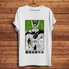 面白いDBZセルパーフェクトフォームアニメTシャツメンマンガドラゴンストリートウェアTシャツユニセックスホワイトカジュアルティーオム220622